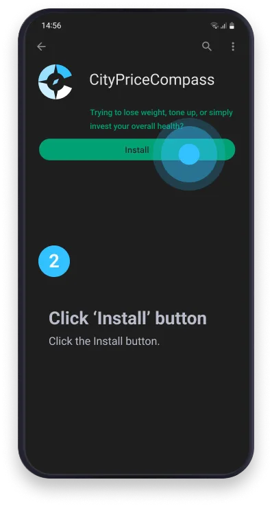 Install the CityPriceCompass app